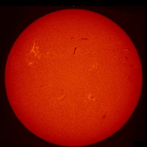 Image of Sun's chromosphere