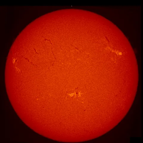 Image of Sun's chromosphere