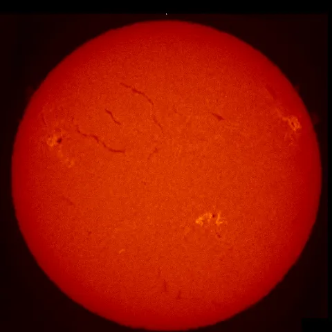 Image of Sun's chromosphere