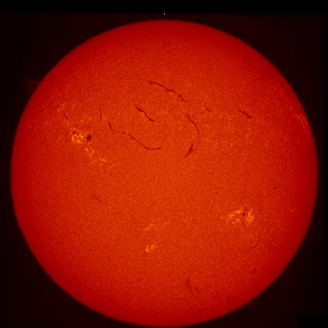 Image of Sun's chromosphere