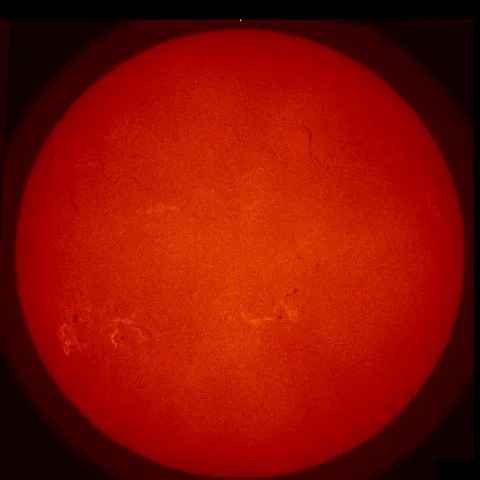 Image of Sun's chromosphere