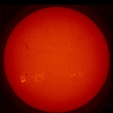 Image of Sun's chromosphere