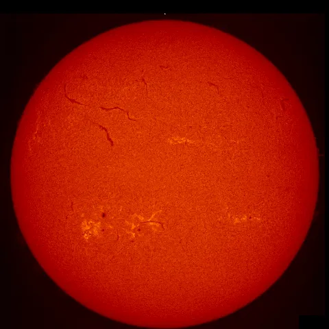 Image of Sun's chromosphere