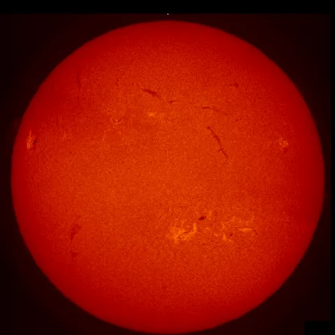 Image of Sun's chromosphere