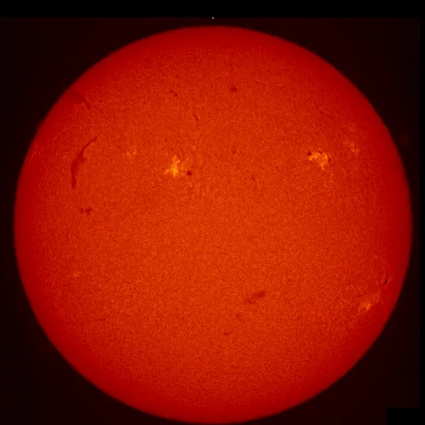 Image of Sun's chromosphere