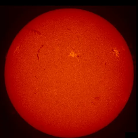 Image of Sun's chromosphere