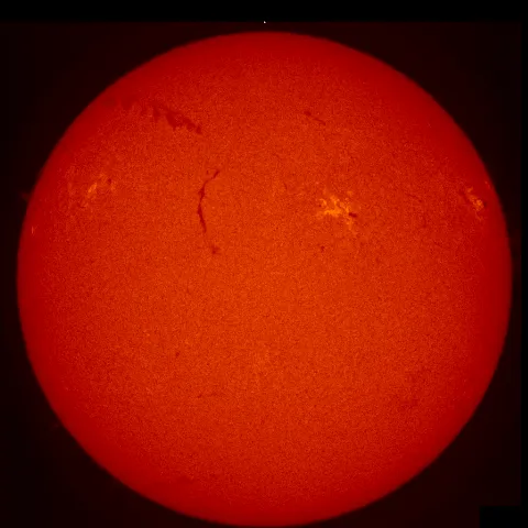 Image of Sun's chromosphere