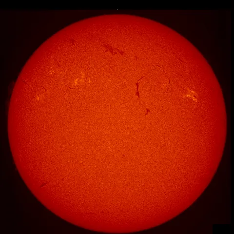 Image of Sun's chromosphere