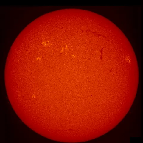 Image of Sun's chromosphere