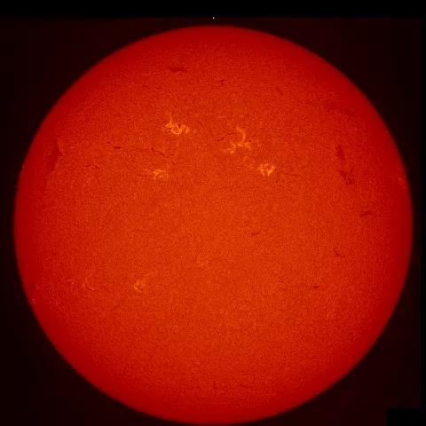 Image of Sun's chromosphere