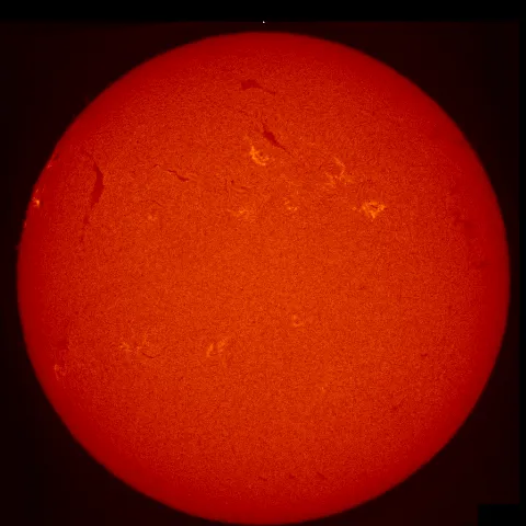 Image of Sun's chromosphere