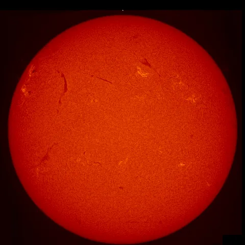 Image of Sun's chromosphere