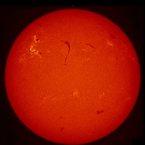 Image of Sun's chromosphere