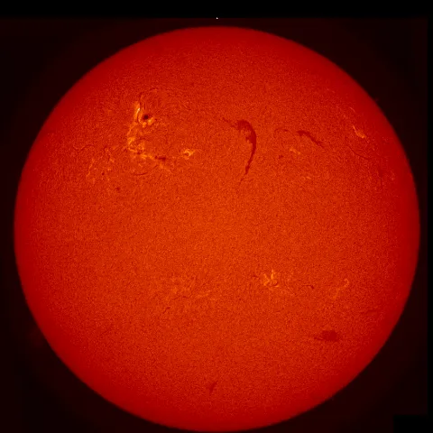 Image of Sun's chromosphere