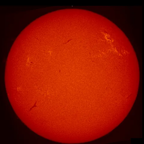 Image of Sun's chromosphere