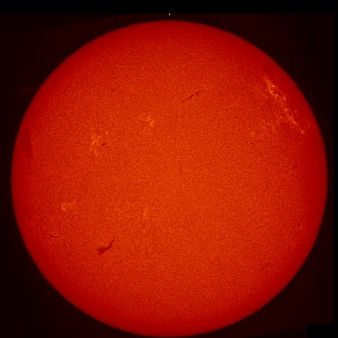 Image of Sun's chromosphere