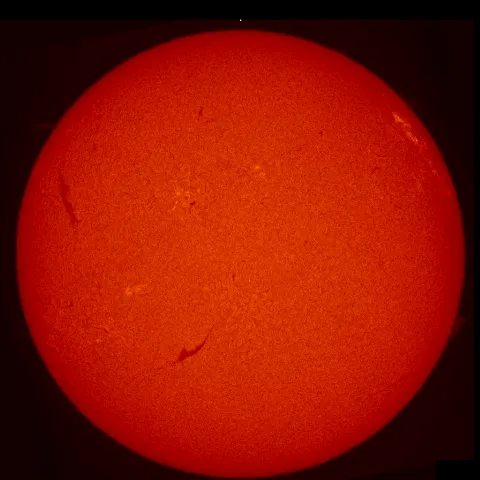 Image of Sun's chromosphere