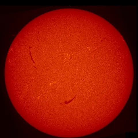 Image of Sun's chromosphere