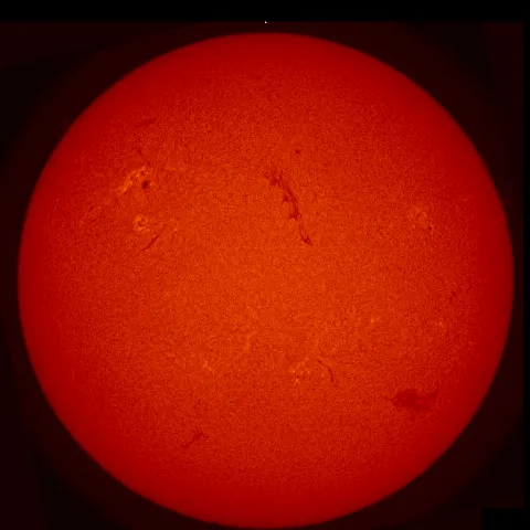 Image of Sun's chromosphere