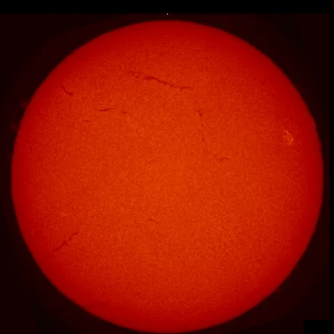 Image of Sun's chromosphere