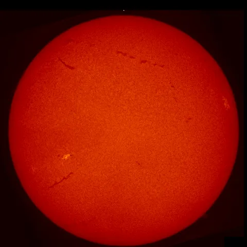 Image of Sun's chromosphere