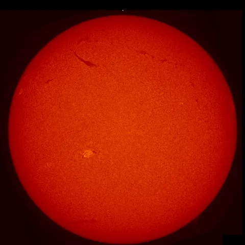 Image of Sun's chromosphere