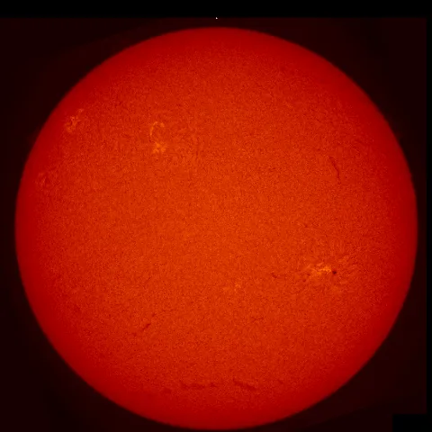 Image of Sun's chromosphere