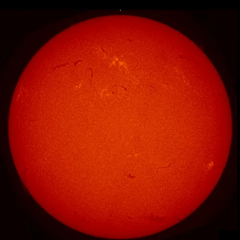 Image of Sun's chromosphere