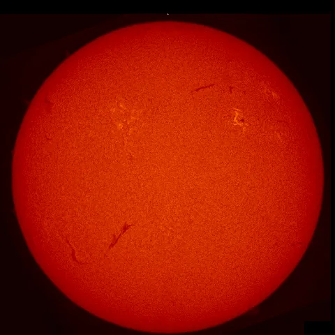 Image of Sun's chromosphere