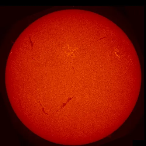 Image of Sun's chromosphere