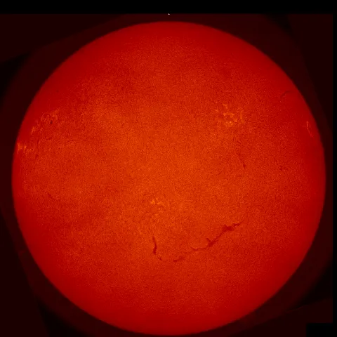 Image of Sun's chromosphere