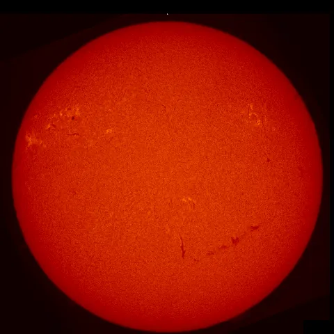 Image of Sun's chromosphere