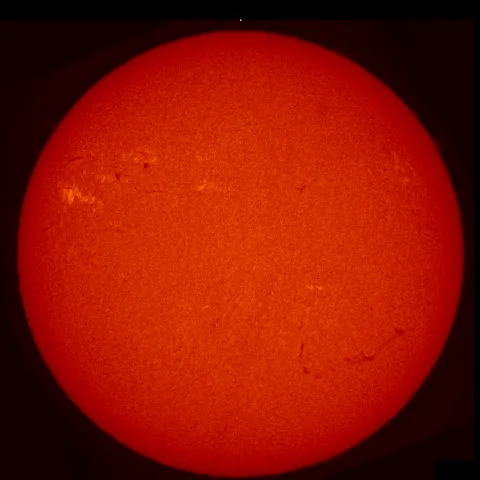 Image of Sun's chromosphere