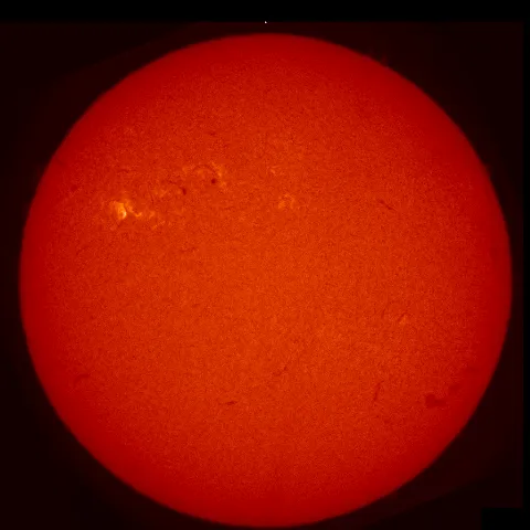 Image of Sun's chromosphere