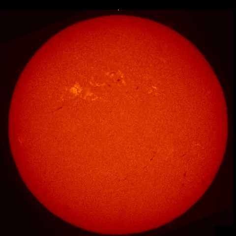 Image of Sun's chromosphere