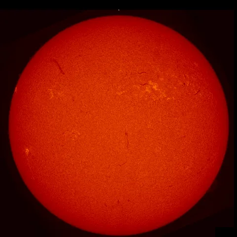 Image of Sun's chromosphere