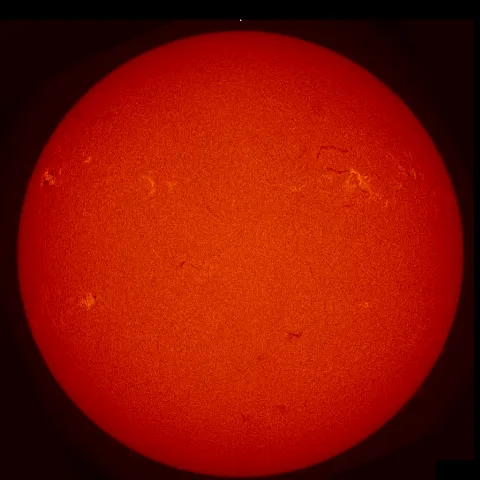 Image of Sun's chromosphere