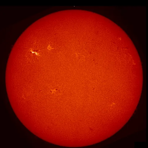 Image of Sun's chromosphere