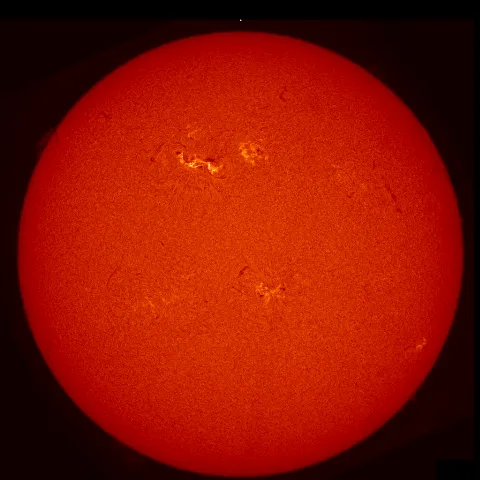 Image of Sun's chromosphere