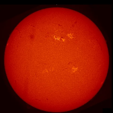 Image of Sun's chromosphere