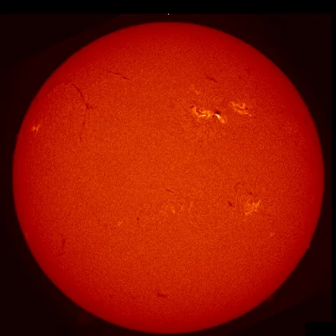 Image of Sun's chromosphere