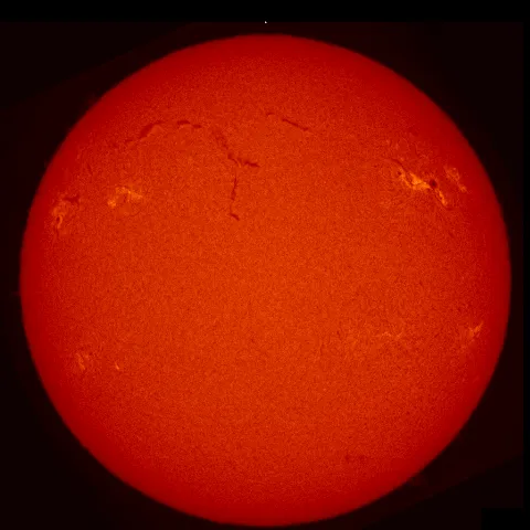 Image of Sun's chromosphere