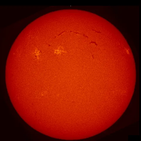 Image of Sun's chromosphere