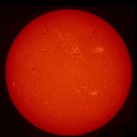 Image of Sun's chromosphere