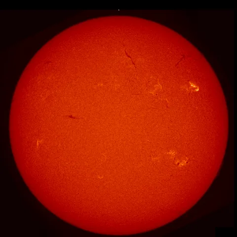 Image of Sun's chromosphere