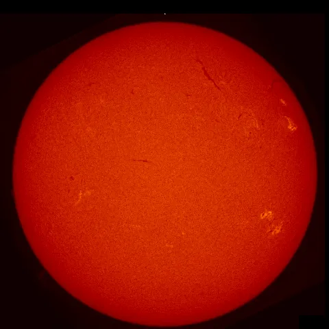 Image of Sun's chromosphere