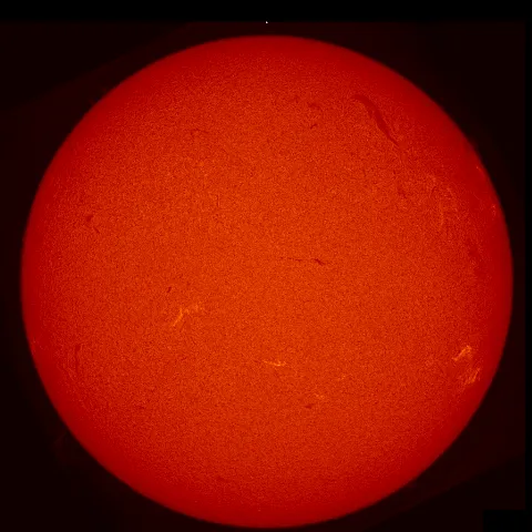 Image of Sun's chromosphere