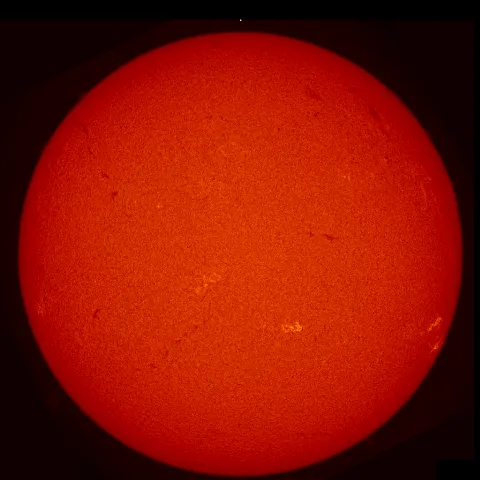 Image of Sun's chromosphere