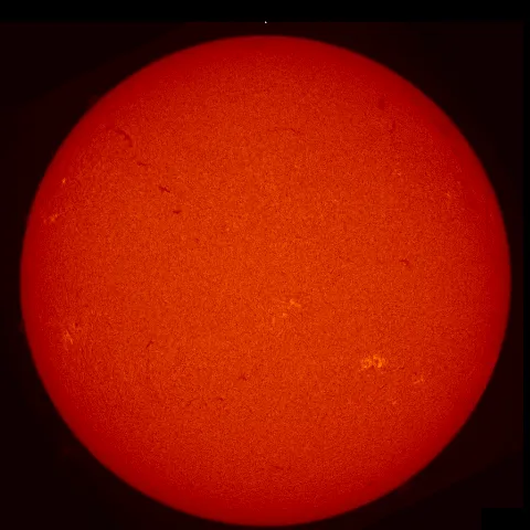 Image of Sun's chromosphere