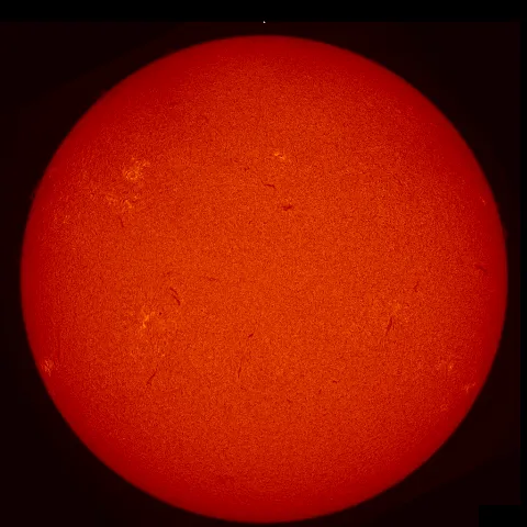 Image of Sun's chromosphere